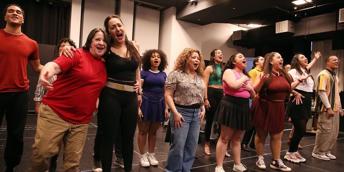Photos: REAL WOMEN HAVE CURVES Cast Rehearses for Broadway Photos