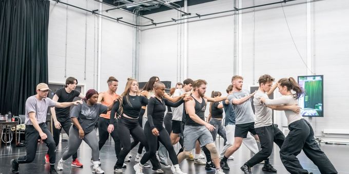 Photos: Inside Rehearsal For EVITA at Leicester's Curve Photos