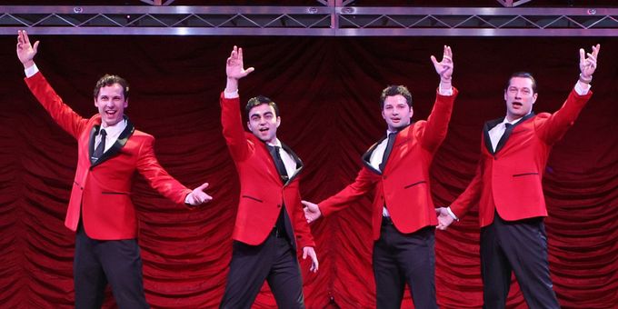 Photos: JERSEY BOYS Opens At Beef & Boards Photos