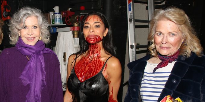 Photos: Jane Fonda and Candice Bergen Visit SUNSET BOULEVARD Photos