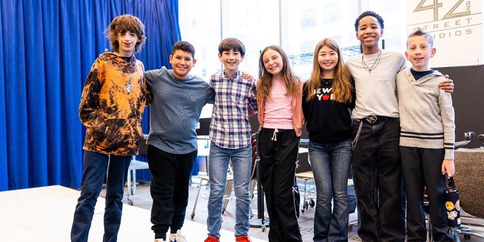 Photos: Javier Mu?oz, Nathan Salstone and More in Rehearsals for WONDER at A.R.T Photos