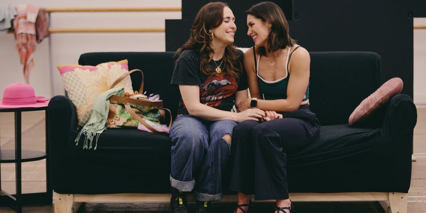 Photos: Jessica Vosk and Kelli Barrett in Rehearsals for BEACHES on Broadway Photo