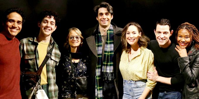 Photos: Jodie Foster Stops By THE WHO'S TOMMY Photos