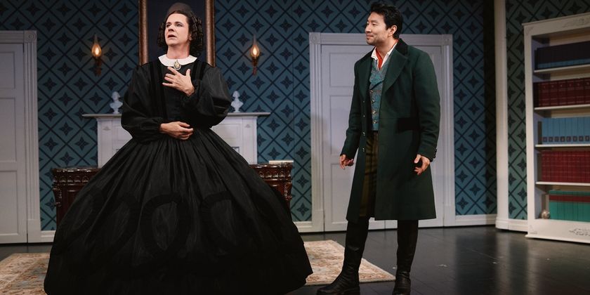 Photos: John Cameron Mitchell and Simu Liu in OH, MARY! on Broadway Photo