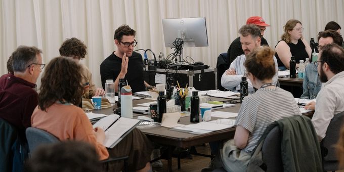 Photos: John Krasinski at ANGRY ALAN First Day of Rehearsals Photos