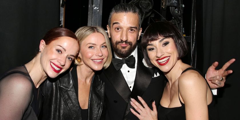 Photos: Julianne Hough Visits DANCING WITH THE STARS Friends Mark Ballas and Whitney Leavitt at CHICAGO Photo