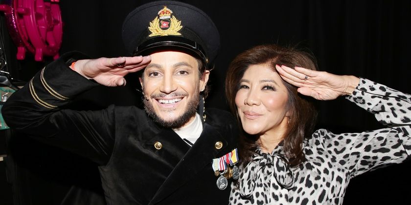 Photos: Julie Chen, Marissa Jaret Winokur & Iain Armitage Visit TITANIQUE Photo