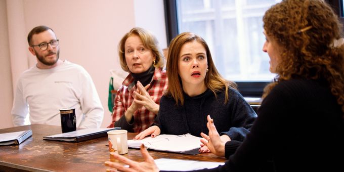 Photos: Saoirse-Monica Jackson, Kate Burton and More in IRISHTOWN Rehearsals Photos