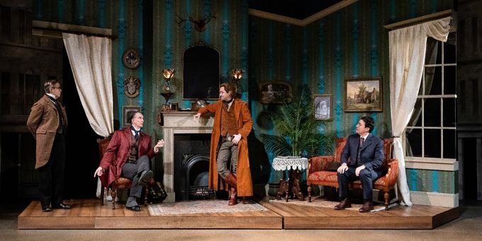 Photos: Ken Ludwig's BASKERVILLE: A SHERLOCK HOLMES MYSTERY at Alley Theatre Photos