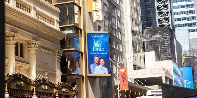 Up on the Marquee: LEFT ON TENTH Photos