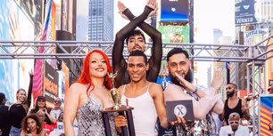 Photos: LOVE IS IMAGINATION Pride Mini Ball in Times Square