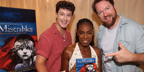 Photos: LES MISÉRABLES Stars Jac Yarrow, Shan Ako & Killian Donnelly Celebrate 40th Anniversary Cast Recording
