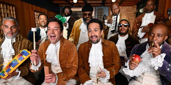 Video: Lin-Manuel Miranda Joins HAMILTON-Themed 'Classroom Instruments' on THE T Photos