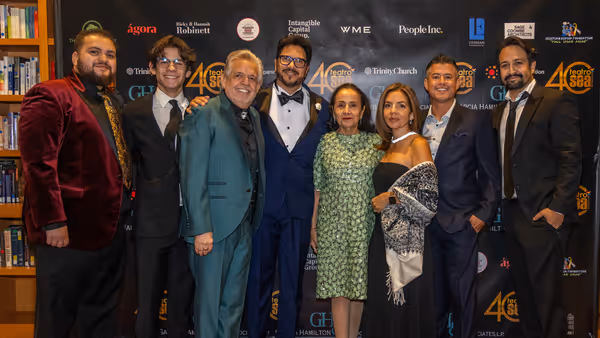 Photos: Lin-Manuel Miranda and Family Honored at Teatro SEA's 40th Anniversary Celebration Photo