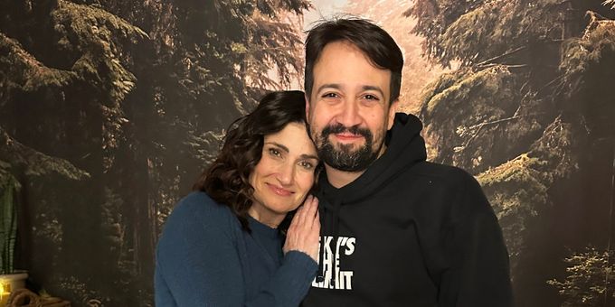 Photos: Lin-Manuel Miranda Visits REDWOOD Photos