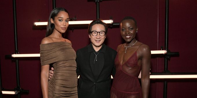 Photos: Lupita Nyong'o, Ke Huy Quan, Heidi Klum, & More Arrive in Audi's Fully E Photos