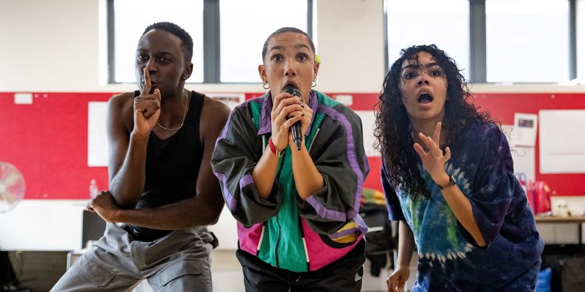 Photos: MAMA GOOSE Panto in Rehearsal at Stratford East Photo