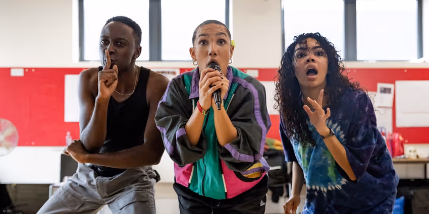 Photos: MAMA GOOSE Panto in Rehearsal at Stratford East Photo