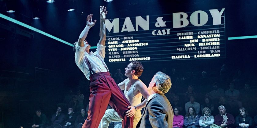 Photos: First Look at Ben Daniels, Laurie Kynaston & More in MAN AND BOY at the National Theatre Photo