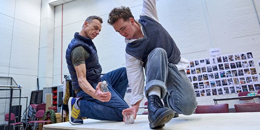 Photos: MAN AND BOY Rehearsals at The National Theatre Photo