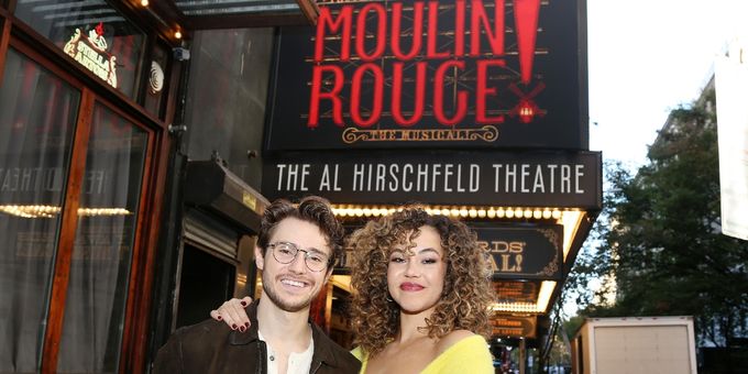 Photos: MOULIN ROUGE! Stars Solea Pfeiffer & John Cardoza Meet the Press Photos