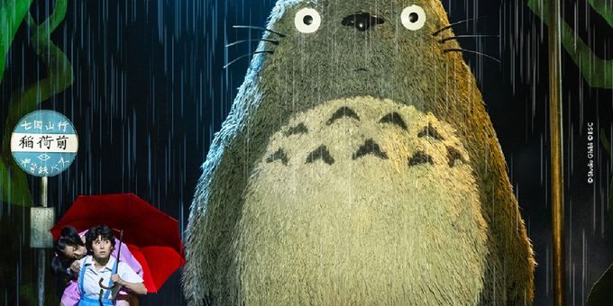 Photo: MY NEIGHBOUR TOTORO Releases New Artwork Showing Totoro for the First Tim Photos