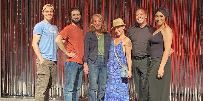 Margaret Pine Visits FORBIDDEN BROADWAY: MERRILY WE STOLE A SONG Off-Broadway Photos