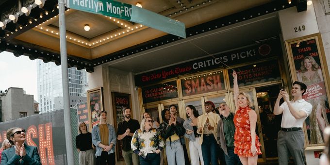 Photos: SMASH Cast Celebrates Marilyn Monroe's 99th Birthday Photos