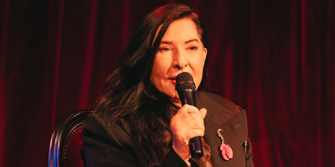 Photos: Marina Abramović Hosts Conversation at MASQUERADE Photos