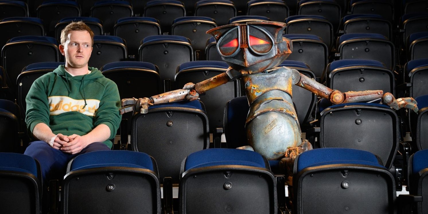 Photos: Marvin The Paranoid Android Spotted At Riverside Studios Ahead Of THE HITCHHIKER’S GUIDE TO THE GALAXY Opening  Image