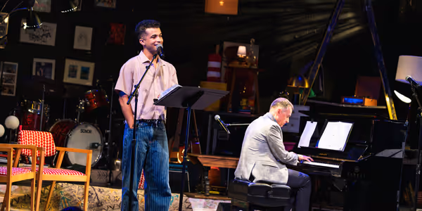 Exclusive: Jordan Fisher & Kate Baldwin Sing the Music of Andrew Lippa at MATCHBOOK FEST