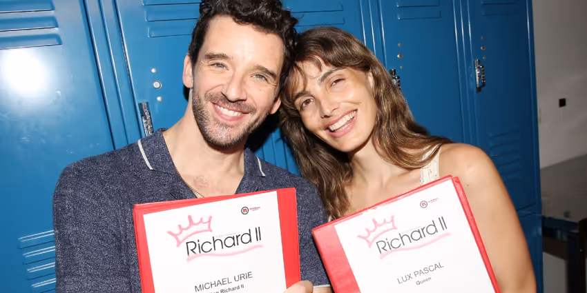 Photos: Michael Urie and the Cast of RICHARD II Meet the Press Photo