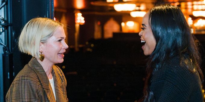 Photos: Michelle Williams Meets Michelle Williams At DEATH BECOMES HER 
 Photos