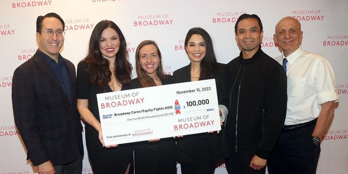 Photos: Museum of Broadway Celebrates 1-Year Anniversary & Donates 100K to Broad Photos