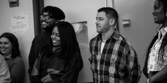 First Look at Nick Jonas and Adrienne Warren in THE LAST FIVE YEARS Broadway Reh Photos