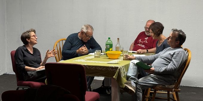 Photos: FOR PETER PAN ON HER 70TH BIRTHDAY In Rehearsal At Nutley Little Theatr Photos