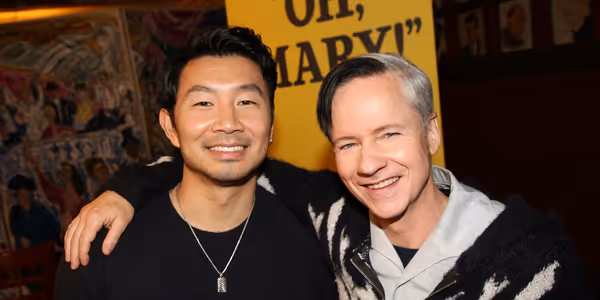 Photos: OH, MARY! Stars John Cameron Mitchell & Simu Liu Meet the Press