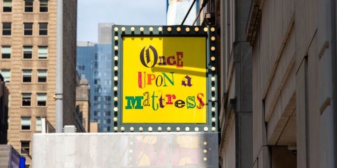 Up on the Marquee: ONCE UPON A MATTRESS Photos