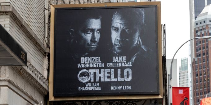 Up on the Marquee: OTHELLO Photos