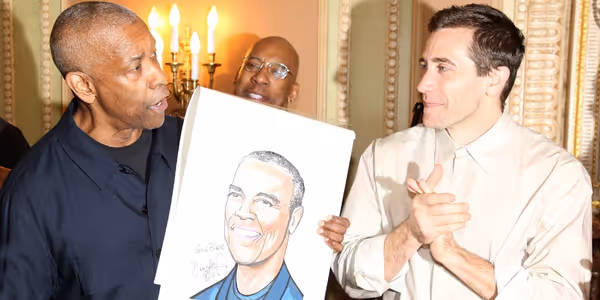 Photos: OTHELLO Star Denzel Washington Celebrates Sardi's Portrait Reveal