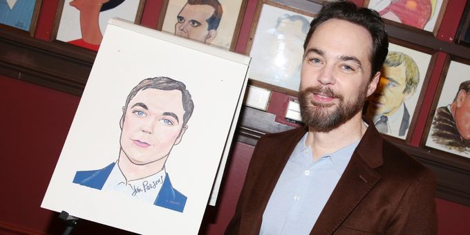 Photos: OUR TOWN's Jim Parsons Receives Sardi's Portrait Photos