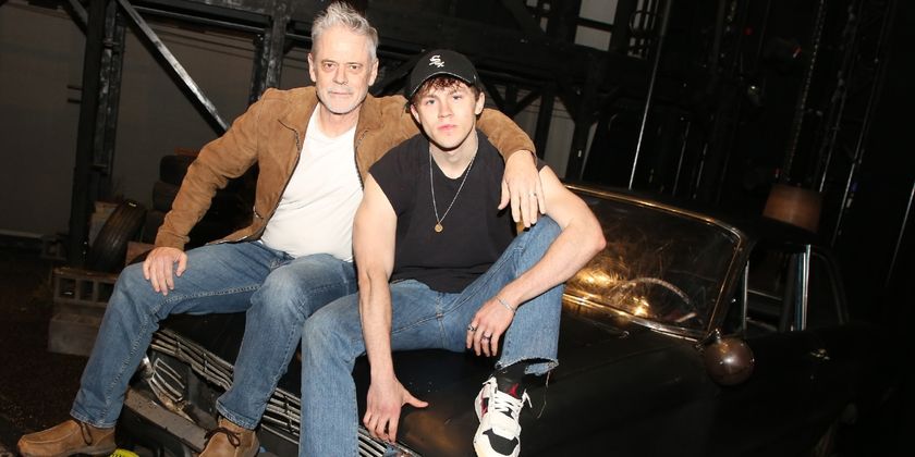 Photos: Original Film 'Ponyboy' C. Thomas Howell Attends THE OUTSIDERS on Broadway Photo