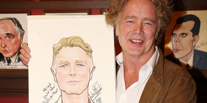 Photos: PERFECT CRIME's John Schneider Receives Sardi's Caricature Photos