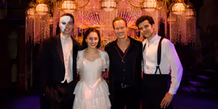 Photos: PHANTOM Film Star Patrick Wilson Visits MASQUERADE