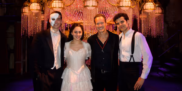 Photos: PHANTOM Film Star Patrick Wilson Visits MASQUERADE Off-Broadway Photo