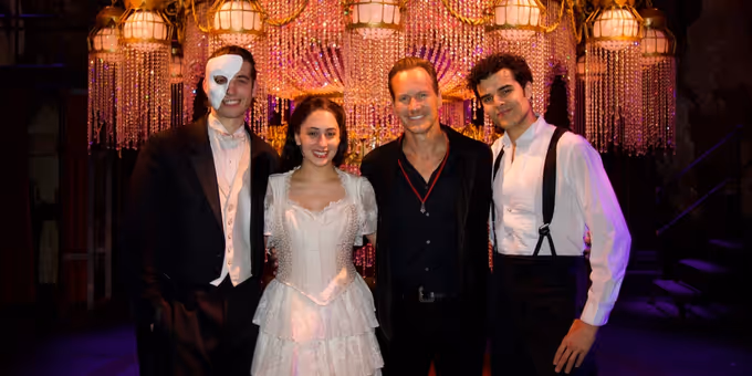 Photos: PHANTOM Film Star Patrick Wilson Visits MASQUERADE Off-Broadway Photos