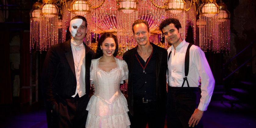 Photos: PHANTOM Film Star Patrick Wilson Visits MASQUERADE Off-Broadway Photo