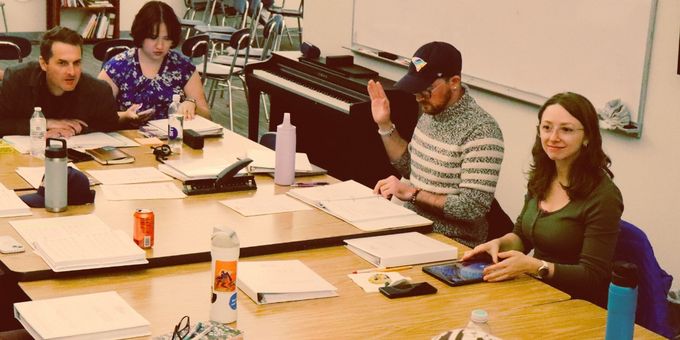 Photos: First Rehearsal Of Dave Malloy's OCTET At Wilbury Theatre Group Photos