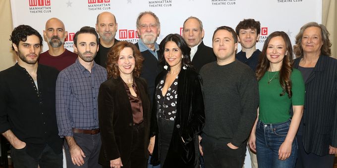 Photos: The Cast of PRAYER FOR THE FRENCH REPUBLIC Meets the Press Photos