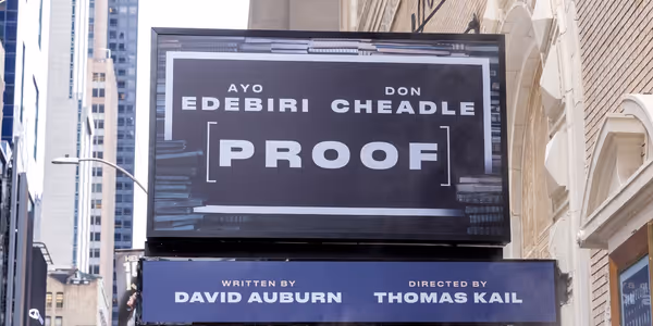 Up on the Marquee: PROOF, Starring Ayo Edebiri & Don Cheadle  Photo